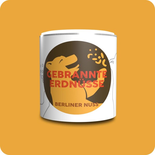 Frisch gebrannte Erdnüsse