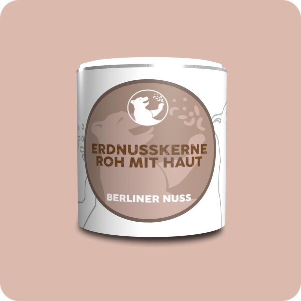 Erdnusskerne roh mit Haut