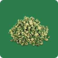 Grüne Erbsen Wasabi Art