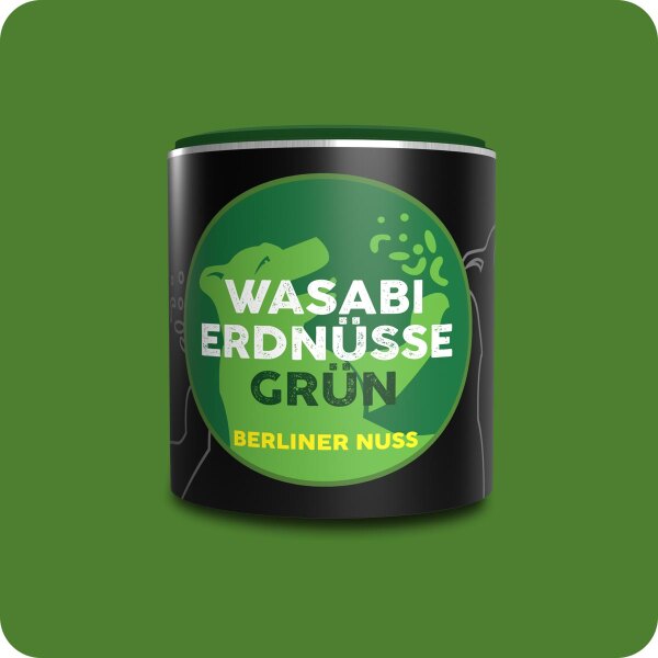Wasabi Erdnüsse Grün