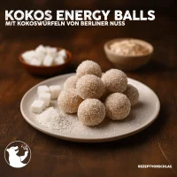 Kokoswürfel weich und gezuckert