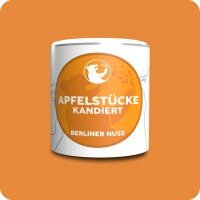 Apfelstücke kandiert