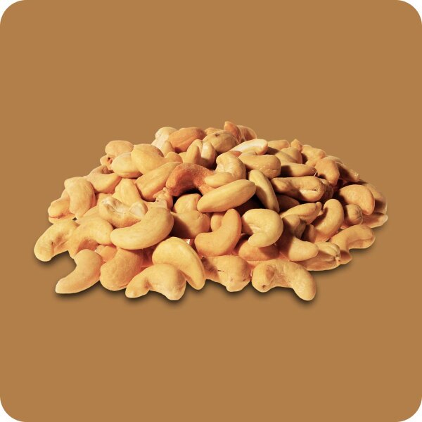 Cashewkerne in Heißluft geröstet und mit Meersalz verfeinert 1000g