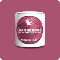 Cranberries mit Ananasdicksaft gesüßt
