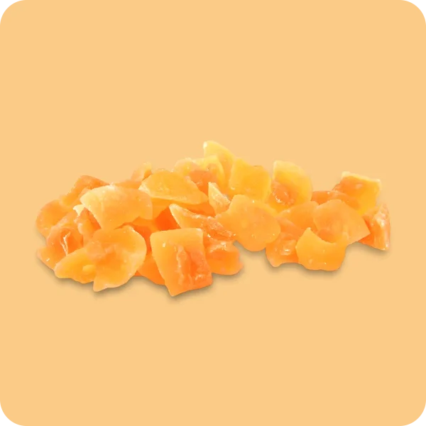 Cantaloupe-Melonen Stücke 1000g