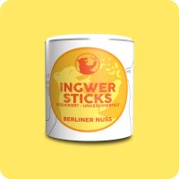 Ingwer Stäbchen gezuckert und ungeschwefelt 120g