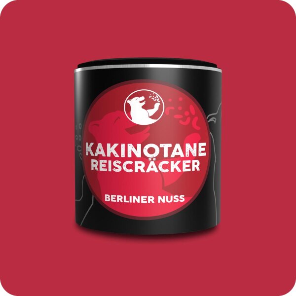 Rote Kakinotane Schoten