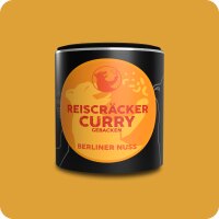 Gebackene Reiscräcker mit Curry
