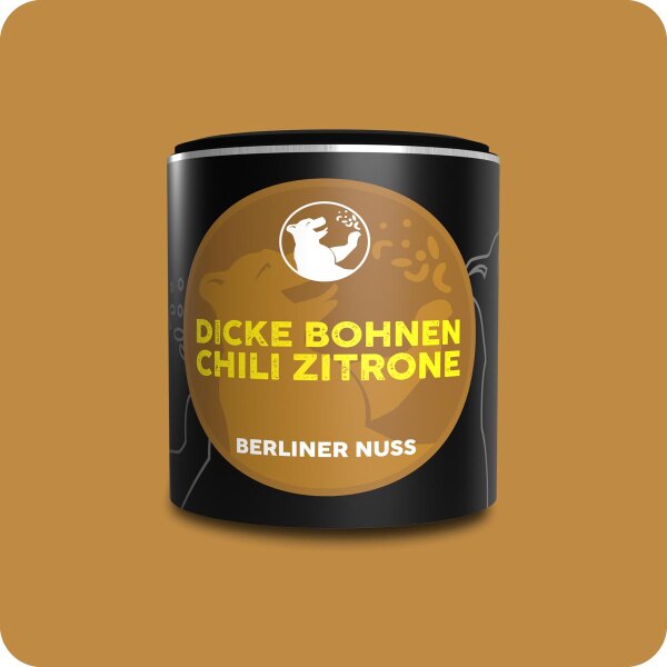 Geröstete Dicke Bohnen mit Chili-Zitrone Aroma 70g