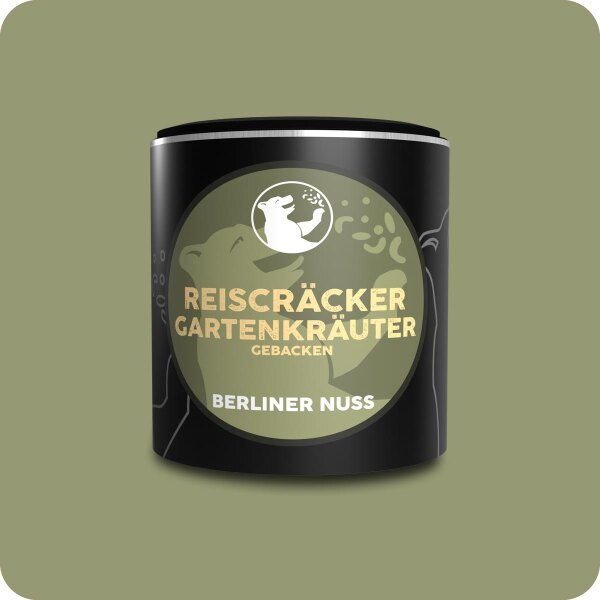 Gebackene Reiscräcker mit Gartenkräutern