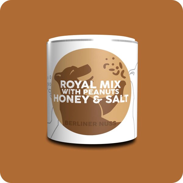Royal Mix Honey & Salt mit Erdnüssen 120g