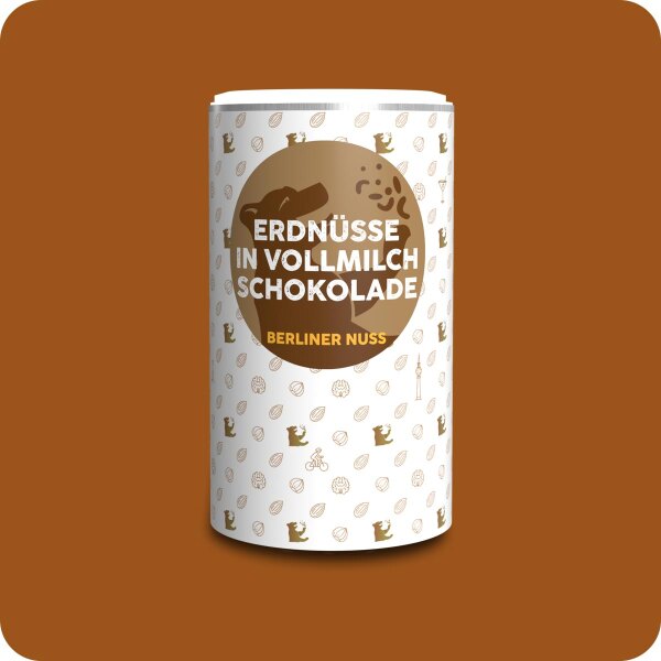 Erdnüsse in Vollmilchschokolade 300g