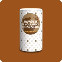 Erdnüsse in Vollmilchschokolade 300g