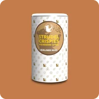 Weiße Strudel Crispies 200g