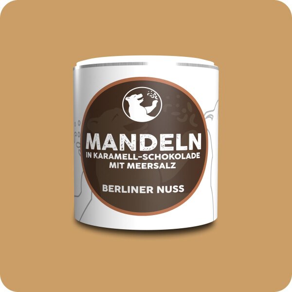 Mandeln in Karamell-Schokolade mit Meersalz