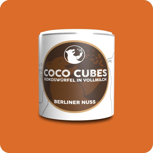Coco Cubes - Kokoswürfel in Vollmilchschokolade