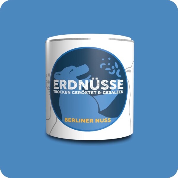 Erdnüsse trocken geröstet und gesalzen