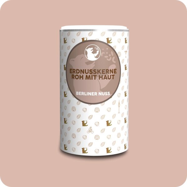 Erdnusskerne roh mit Haut 250g