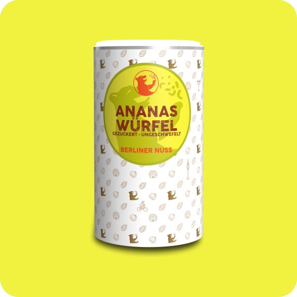 Ananaswürfel gezuckert 200g